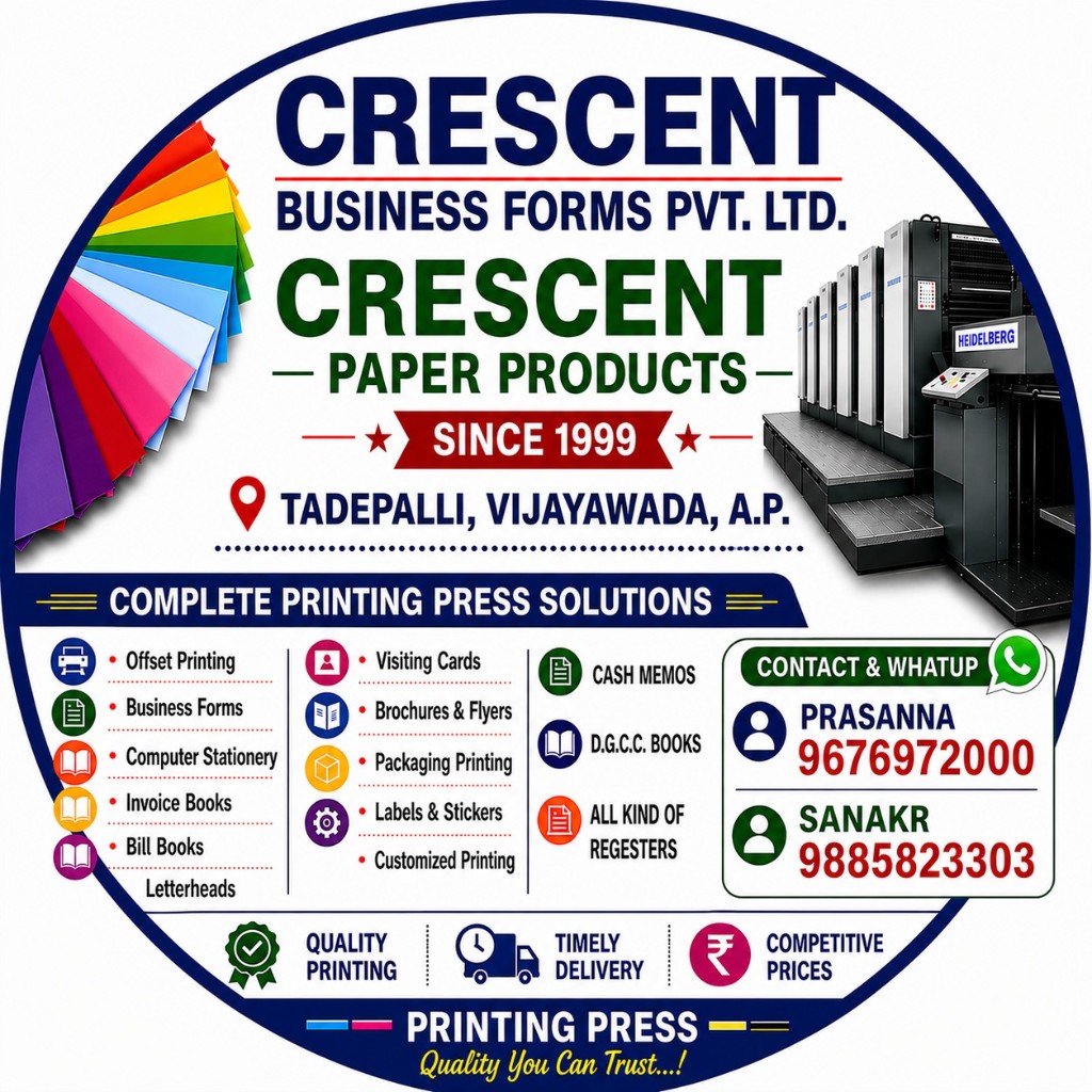 Crescent Business Forms printing facility