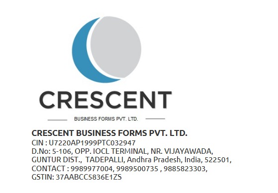 Crescent Business Forms official letterhead